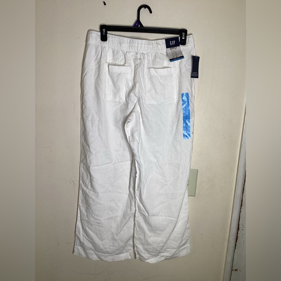 Gap Women's Linen Pants White - Picture 9 of 9